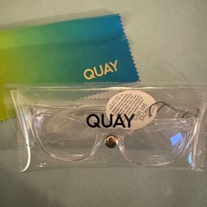 Quay blue light glasses NWT
